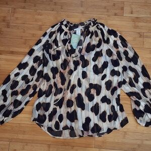 NWT H&M Printed Blouse